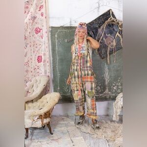 Magnolia Pearl Patchwork Love Overalls